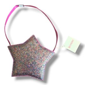 Gymboree Girl's 3+ Pink/Glitter Star Purse